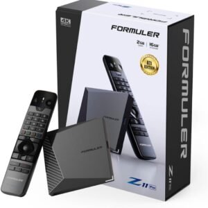 Formuler Z11 Pro  Android 11 OTT Multimedia Streamer 4GB RAM 32GB Flash WiFi 6th, Black